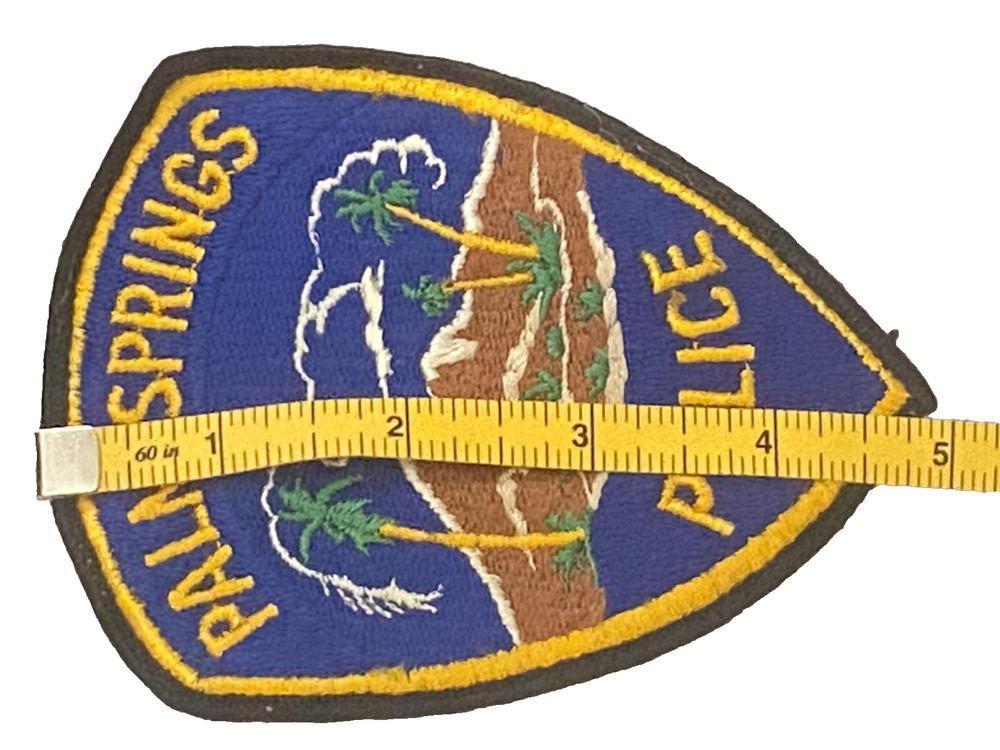 PALM SPRINGS CA Embroidered Police PATCH