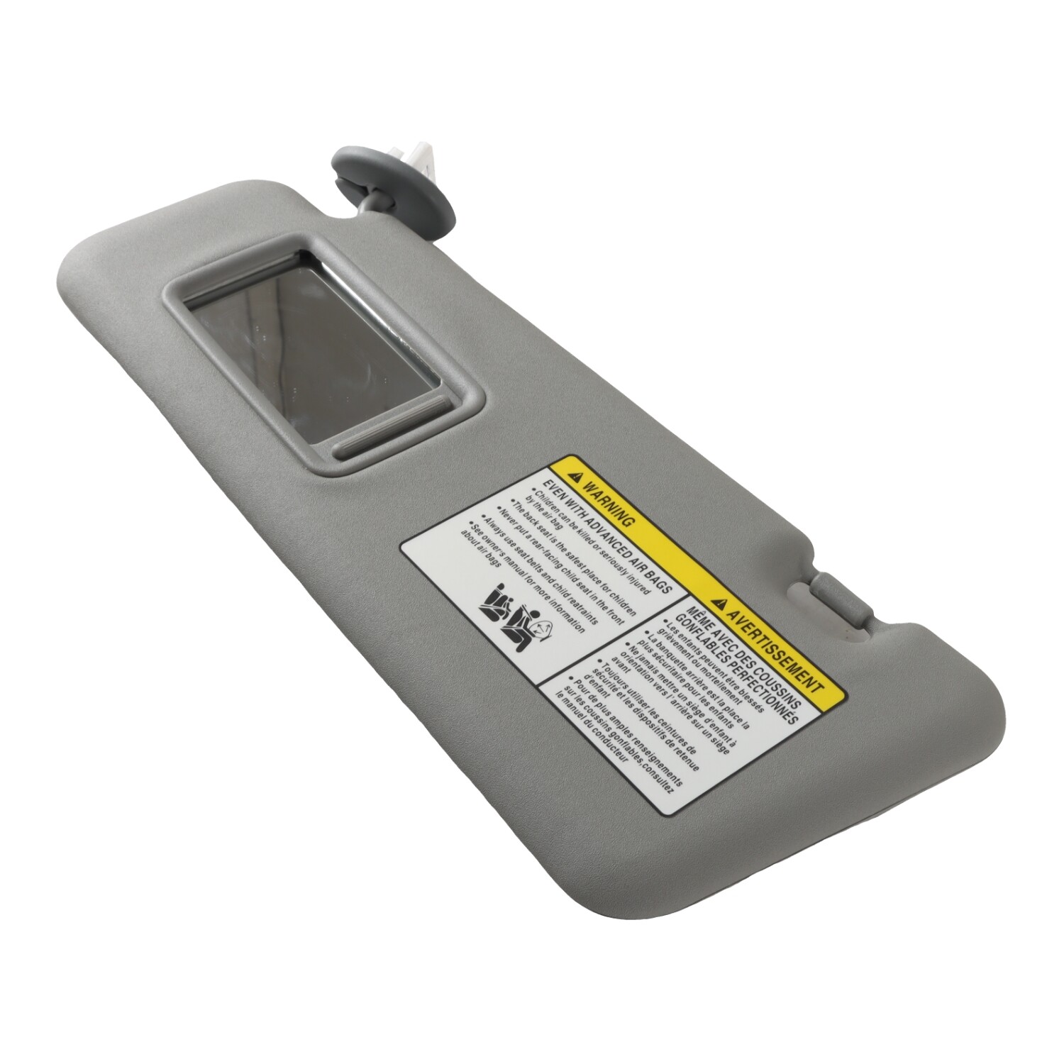 Driver Side Left Sun Visor with Light for Toyota Highlander 08-13 74320-48500-B0