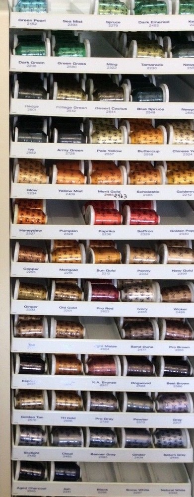 ROBISON ANTON RAYON THREAD COLLECTION 4-- MANY CHOICES-1100 YARDS