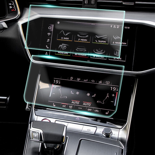 Crystal Clear Screen Protector for 2020 Audi S7 Vehicle Navigation