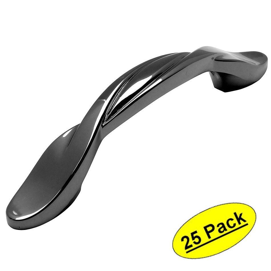 *25 Pack* Cosmas Cabinet Hardware Black Nickel Pulls #9009BN