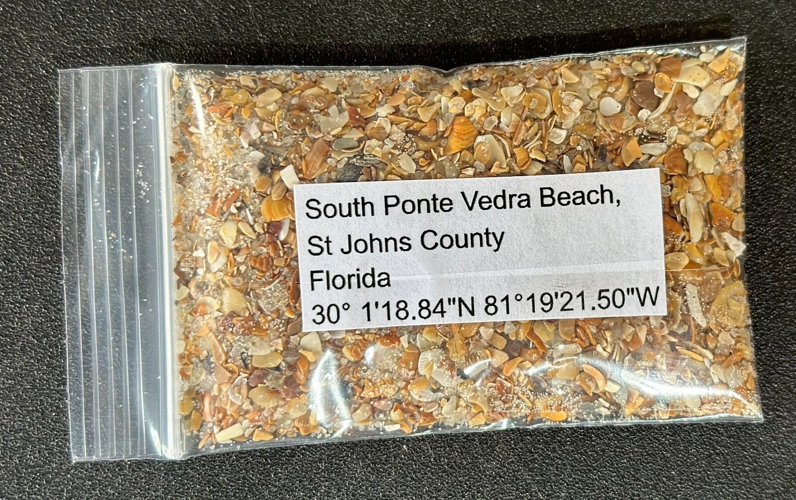 Florida Ponte Vedra Beach Sand Sample