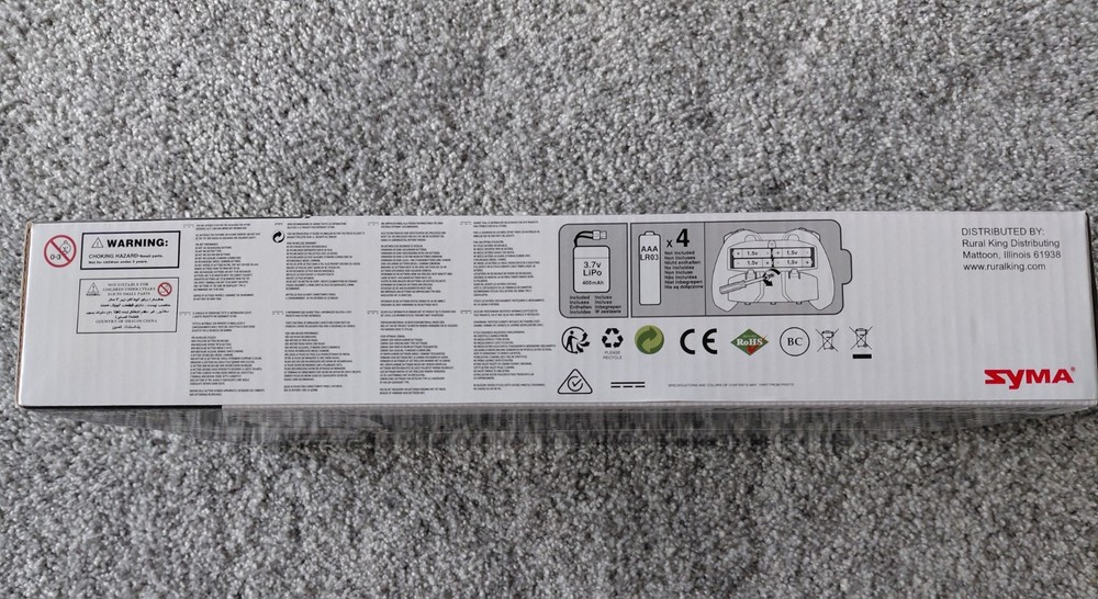 NEW - IN PACKAGE Revolt Night Hawk Stunt Drone.