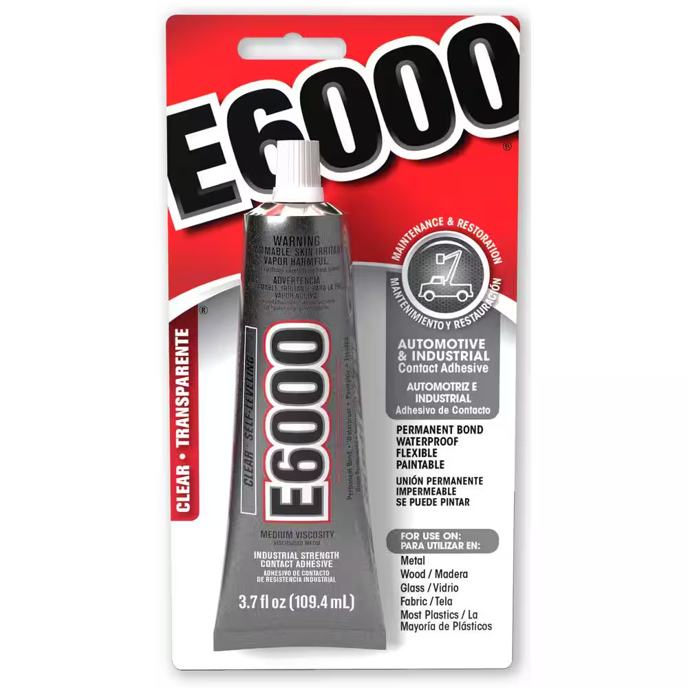 3.7 Fl. Oz. Clear Medium Viscosity Adhesive (6-Pack)