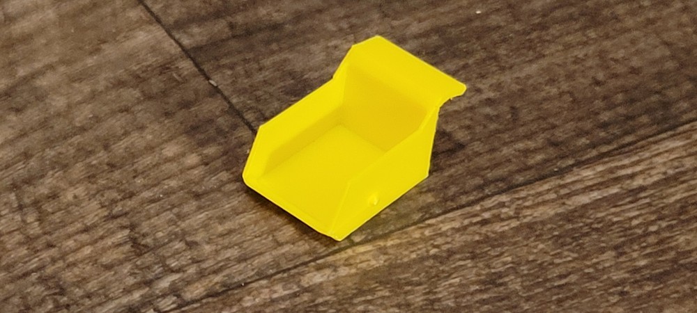 Custom Made for Truck N Dump Yellow Dump Bed, 3D printed. Read description.