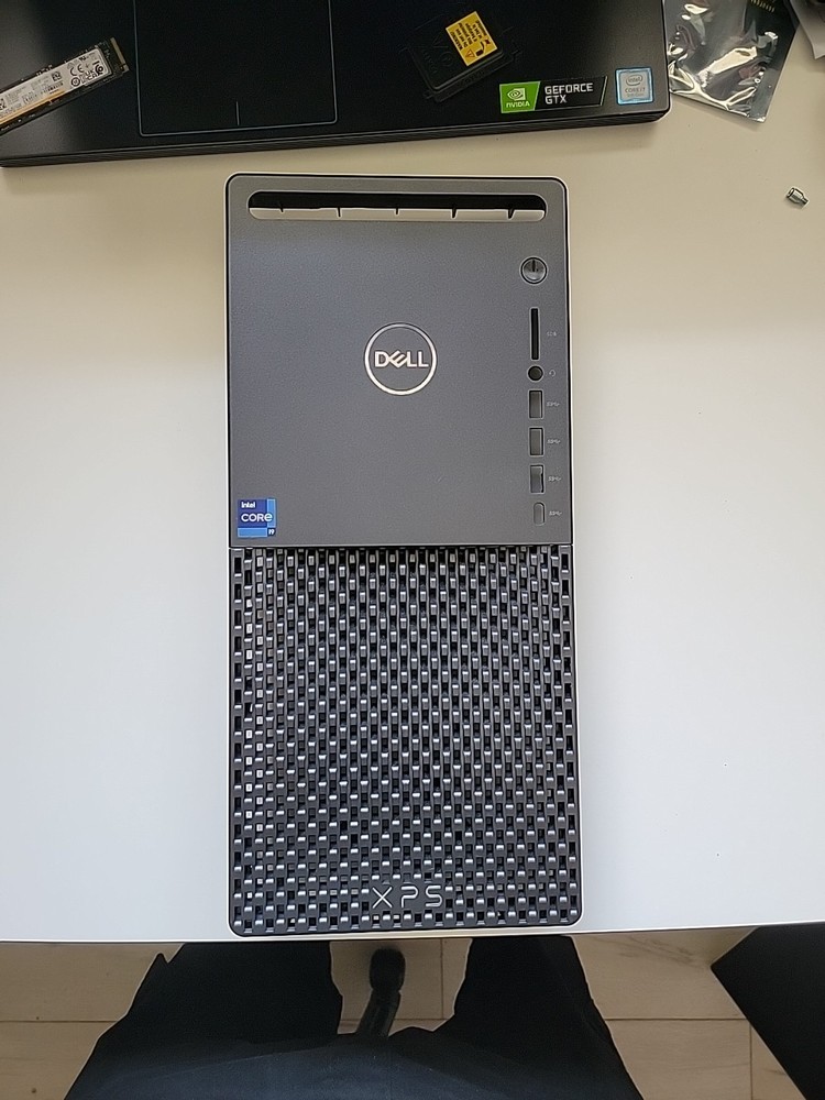Dell XPS 8940 Desktop Front Bezel Cover Case Panel With I9 Intel Sticker