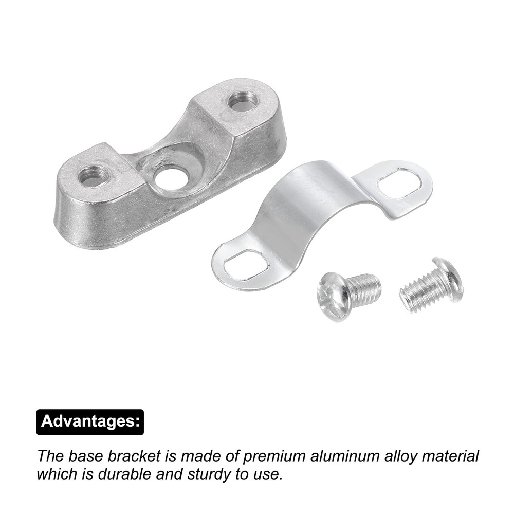 10Pcs Pipe Support Pipe Bracket Clamp Wall Mount Ceiling Mount for 16mm Pipe