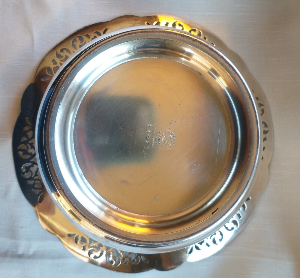 FORBES SILVER SILVERPLATE WINE CHAMPANGE HOLDER 86-23