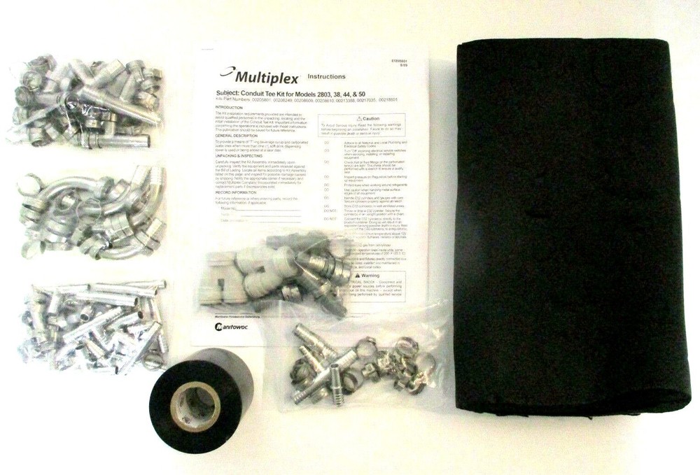 Manitowoc Multiplex Soft Drink Dispenser Conduit tools - Conduit Tee Kit