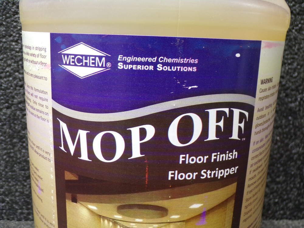 WECHEM Mop Off Floor Stripper, 1 gal.