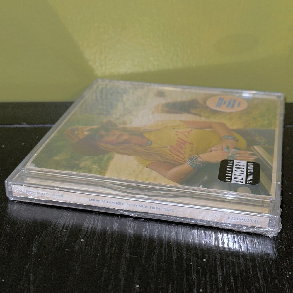 Miranda Lambert Postcards From Texas CD Autographed SIGNED Insert IN HAND