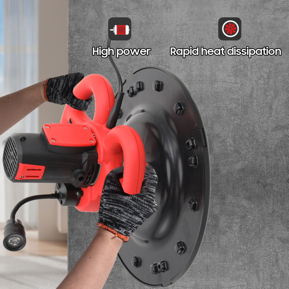 1680W Electric Concrete Cement Mortar Trowel Wall Plaster Smoothing Machine 15"