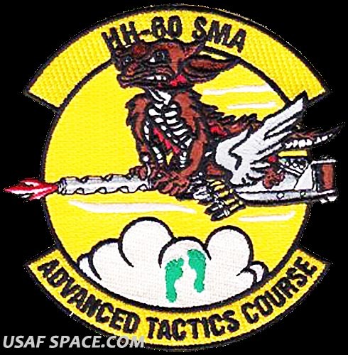 USAF 34th WEAPONS SQUADRON -HH-60 SMA- ADVANCED TACTICS COURSE - ORIGINAL PATCH