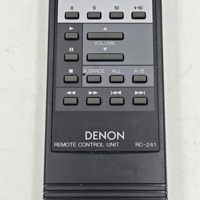 Denon RC-241 Remote Control - Working, No Packaging/Accessories