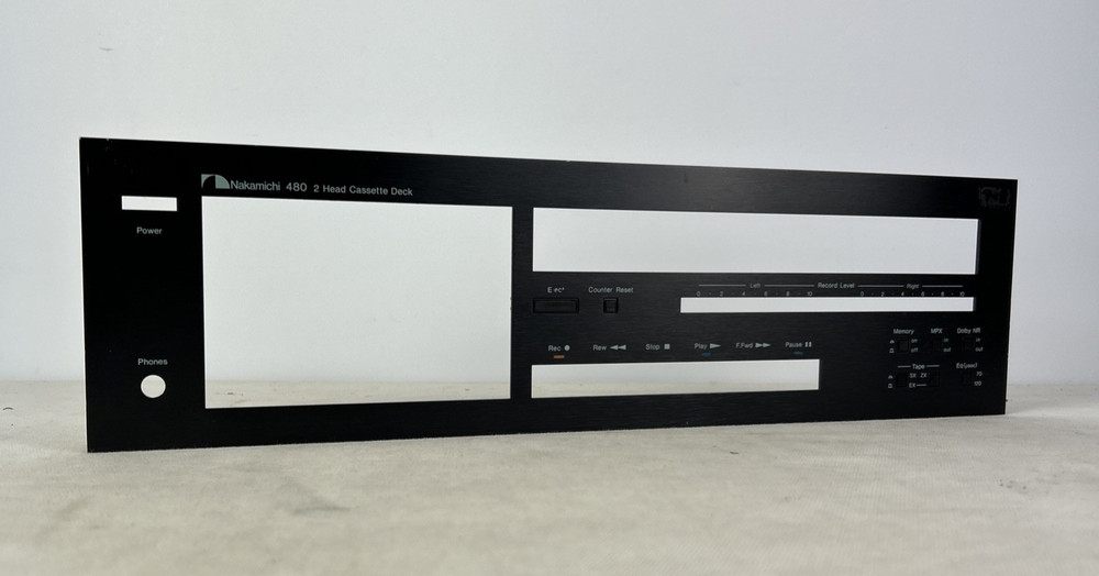 Nakamichi 480 Faceplate Original