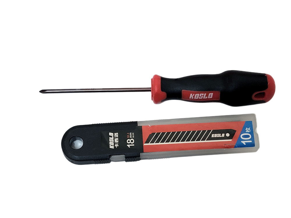 Drywall Cutting Tool Foldable & Positionable - New Upgraded Double Row 4 Blades