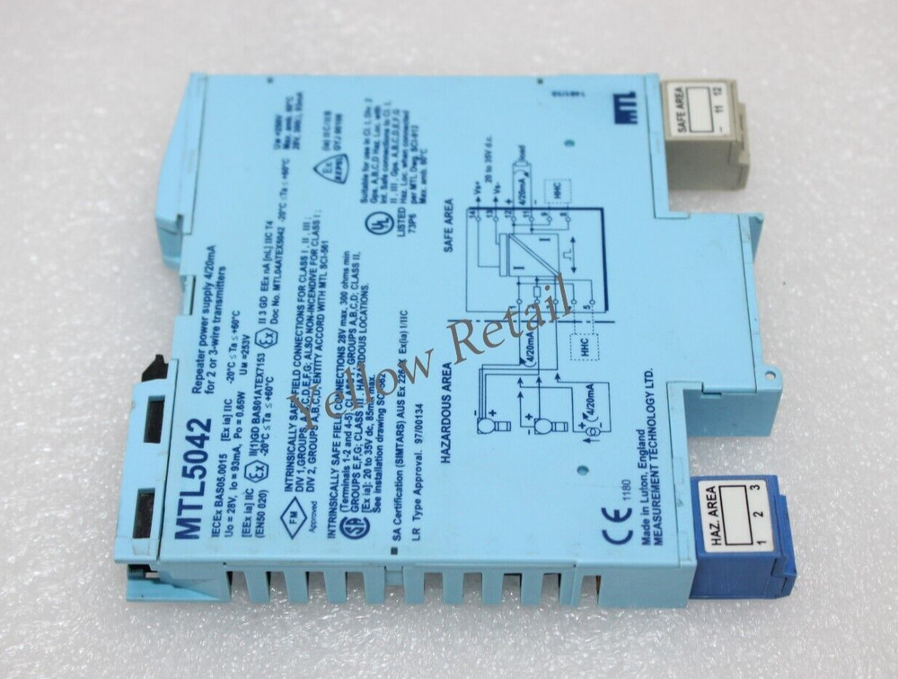 MTL MTL5042 SHUNT-DIODE SAFTY BARRIER