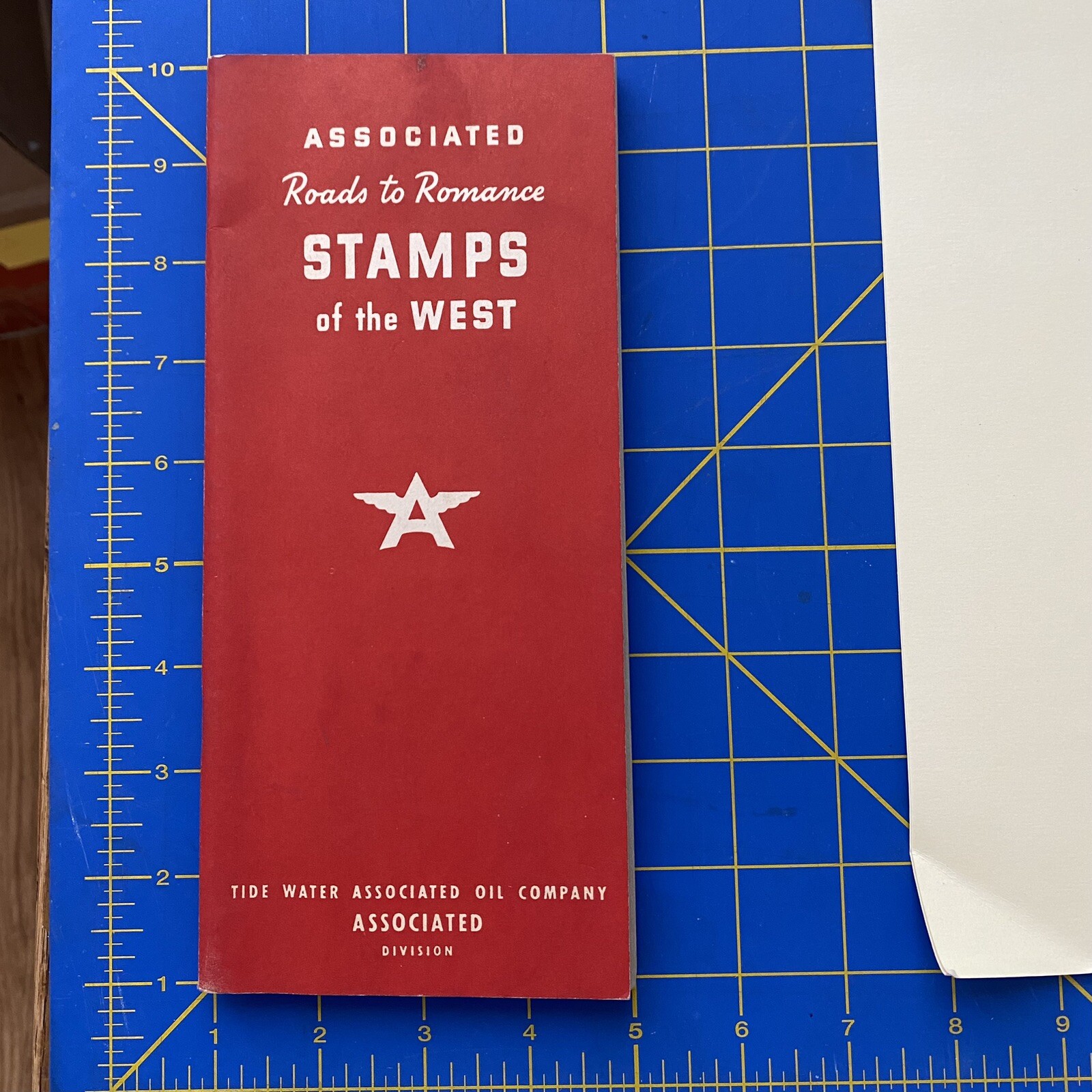 1939 Associated Roads to Romance Stamps of the West Complete Tide Water Oil Co.