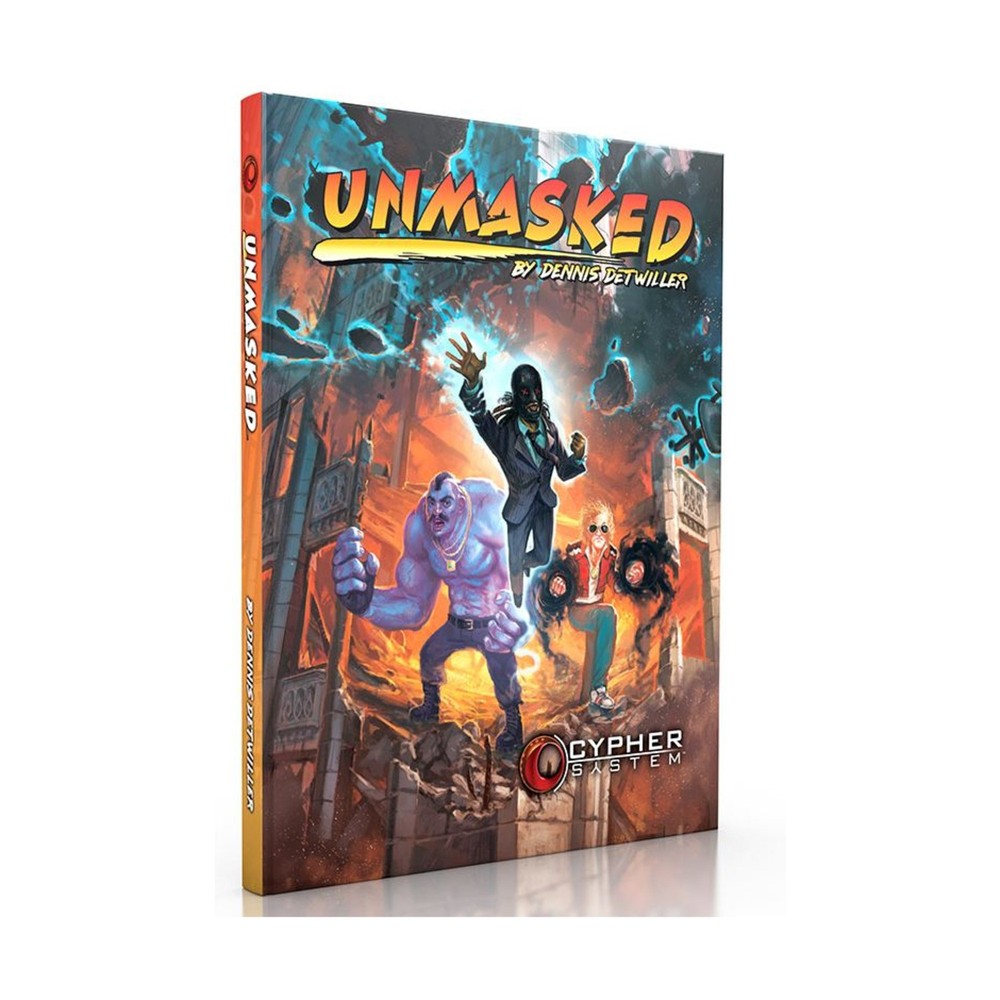 Monte Cook Cypher RPG Unmasked EX/NM