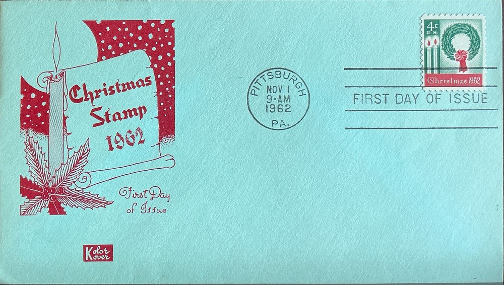 Kolor Kover 1205 Christmas 1962