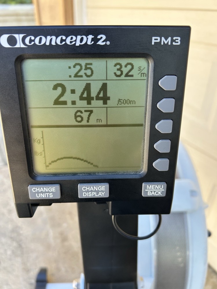 Concept 2 Model D Rowing Machine PM3 Pick Up Only