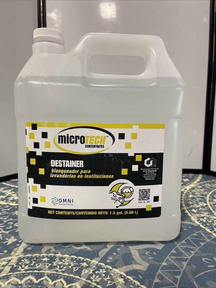 MicroTech Laundry Destainer Concentrate, 1.5 Gal.
