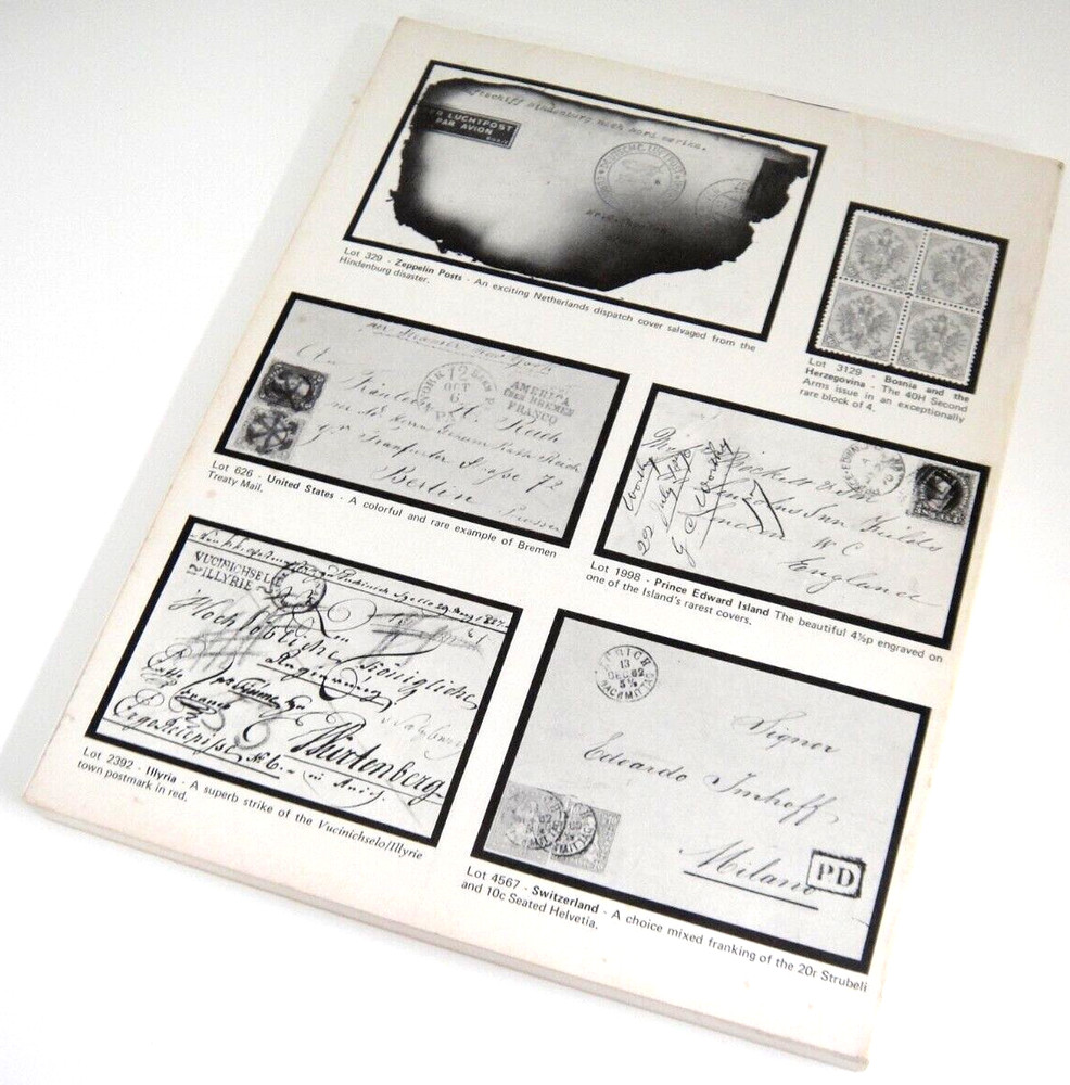 Roger Koerber Stamp Auction Catalog 1977 Zeppelin Postal History US Worldwide