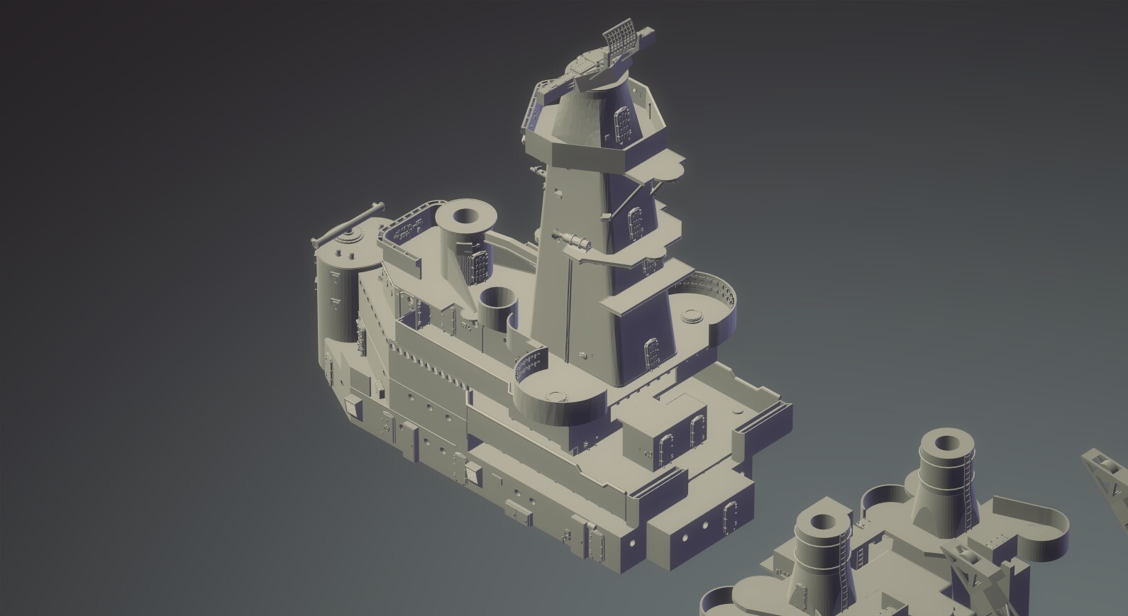 1/350 USS Washington BB56 1942 Conversion Set for Trumpeter North Carolina kit