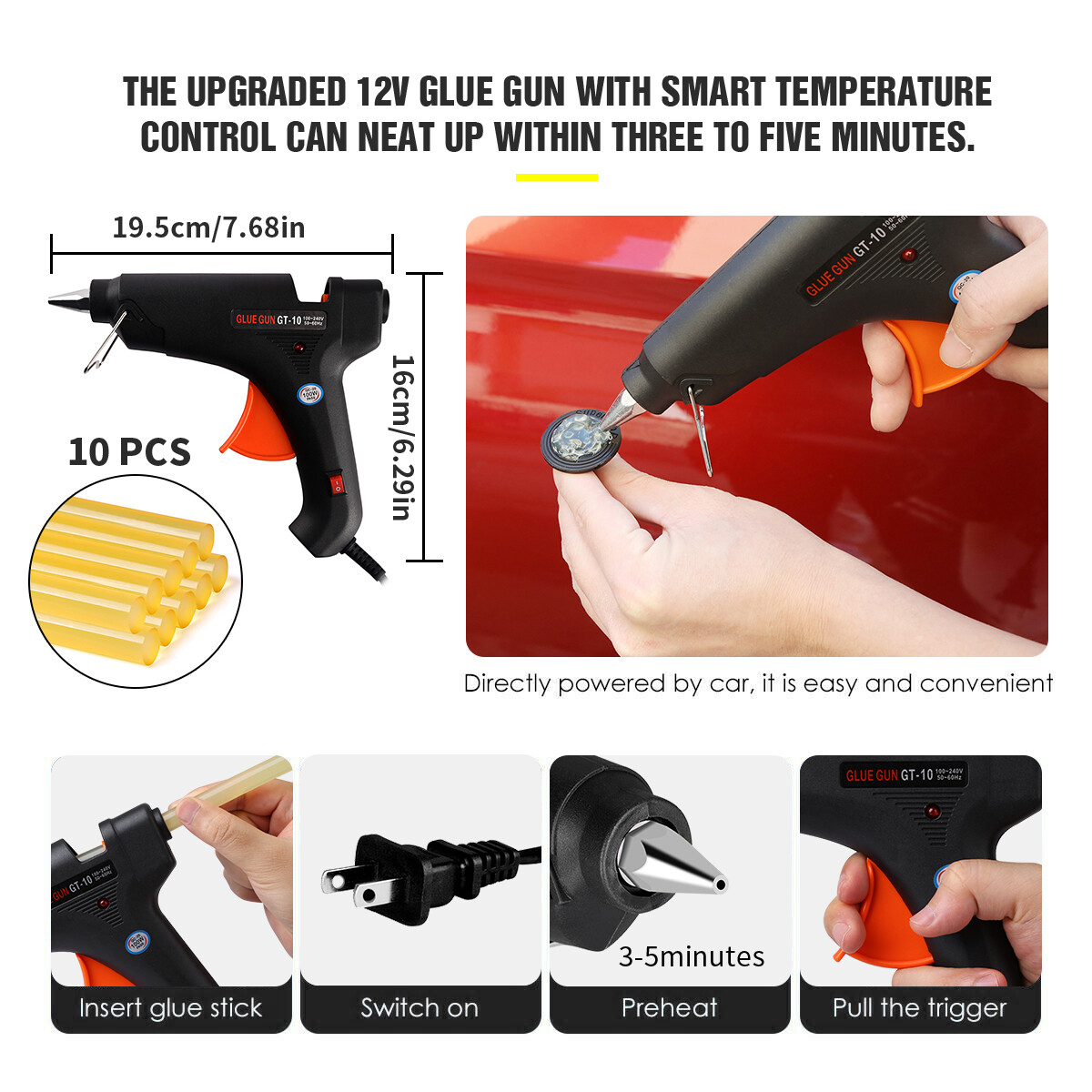 PDR 73PCS Car Body Dent Puller Bridge Lifter Paintless Hail Remover Repair Kit