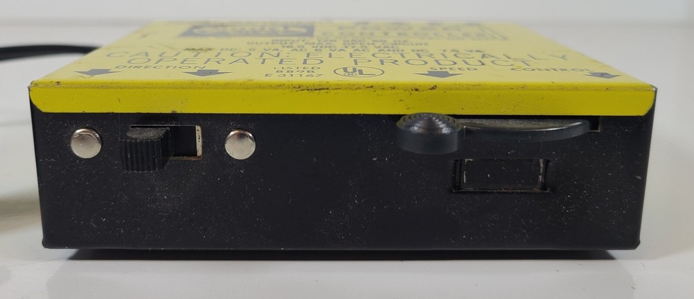 Vintage Model Power Model 100 EESJ-M Train Transformer Power Controller HO Scale