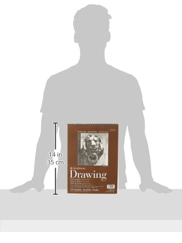 Strathmore 400 Series Smooth Drawing Pad 9x12 Cream Micro Perforated Sheets