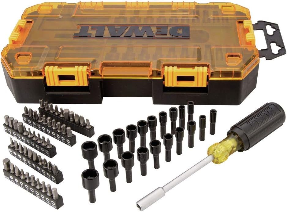 Screwdriver Bit Set with Nut Drivers 71-Piece