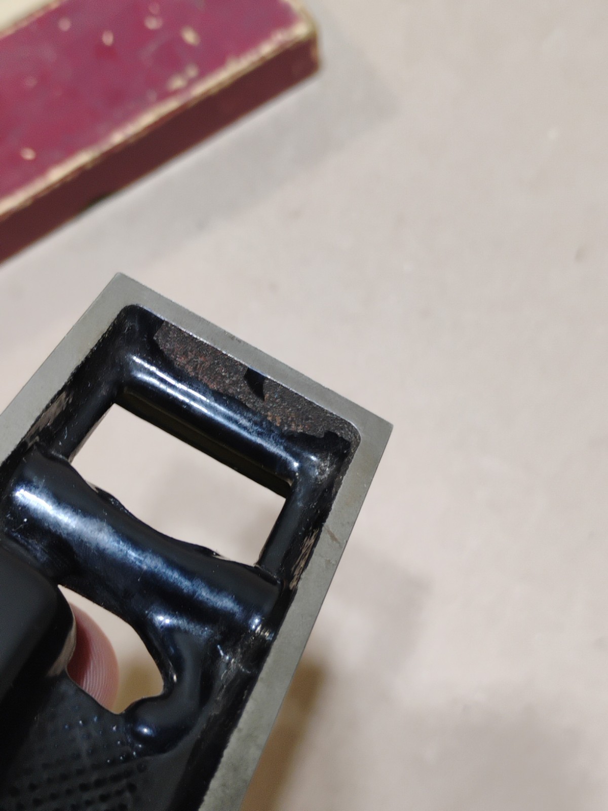 Vintage Starrett No. 132 Iron Level 6" Machinist Level w/ Original Box