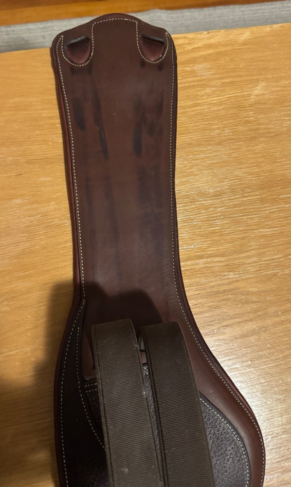 Devoucoux Anatomical Leather Girth - Brown - 80 CM - 32" - MINT!