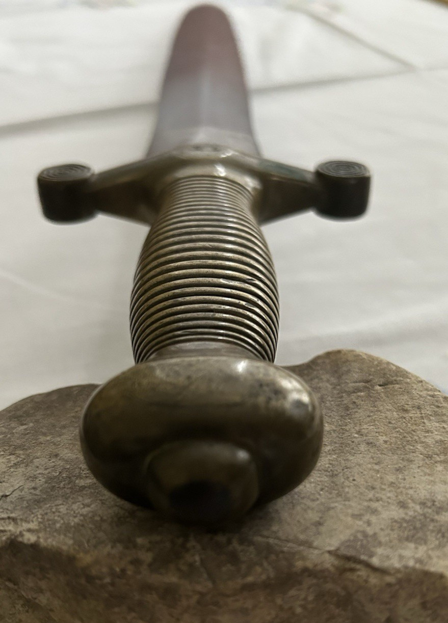 Antique US Civil War? French Artillery Short Sword W/Hallmarks