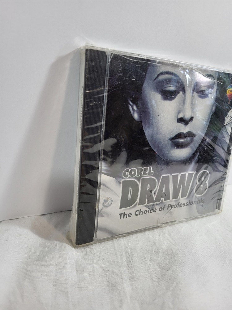 Corel Draw 8 CorelDraw 3 Disc Set 25ENG80 PC CD-ROM Software Windows Sealed
