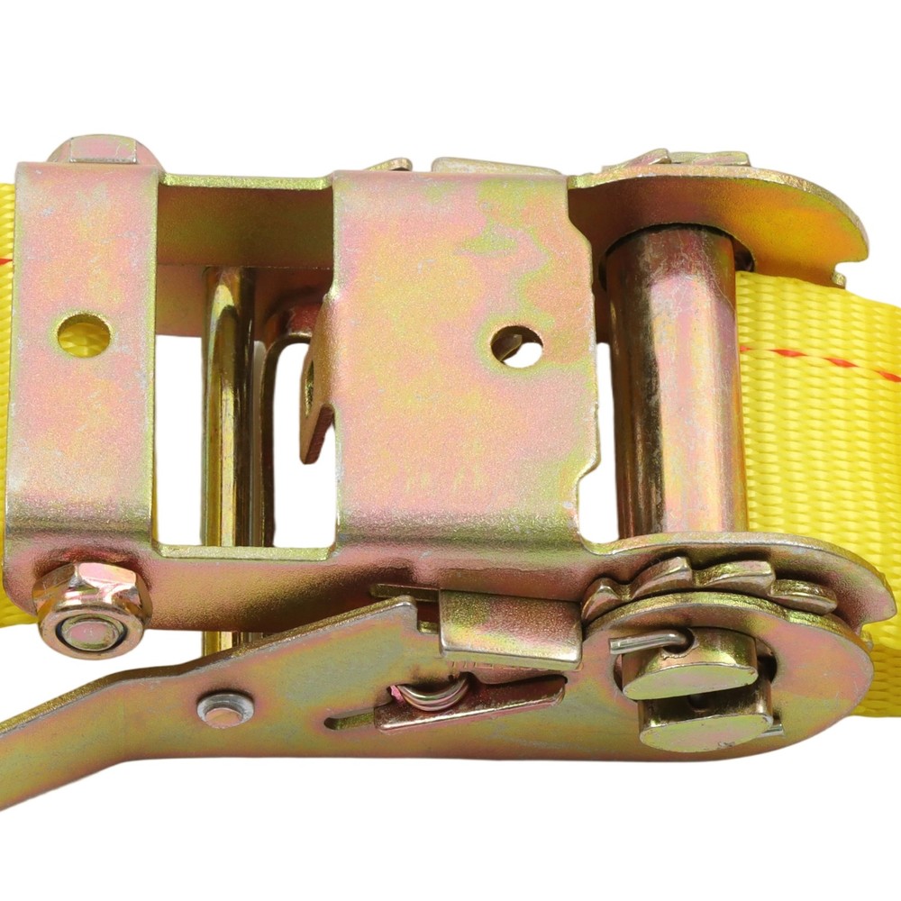 Labwork Vehicle Wheel Chock Tie Down kit 4 Pack 2" x9' E Track Straps