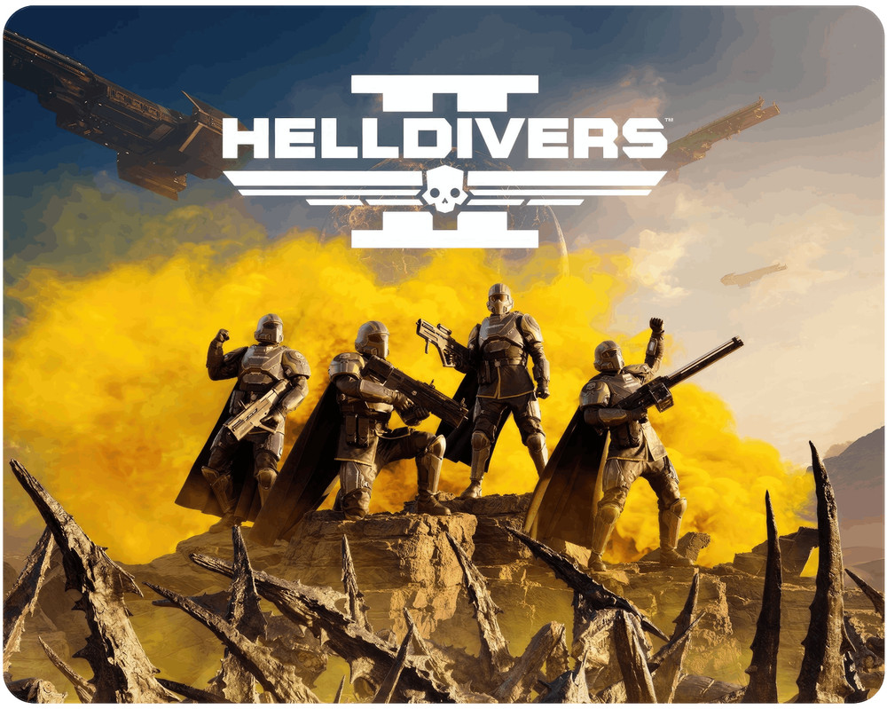 Mouse Pad - Hell Divers 2 - Great Quality, Soft Feel!