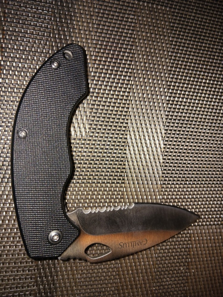 CAMILLUS SINGLE BLADE POCKET KNIFE NICE!