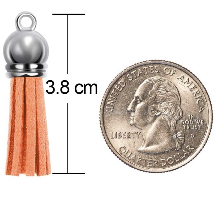 200 pieces keychain tassles