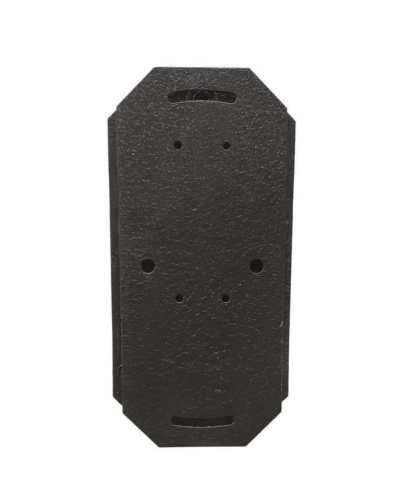 Large -Coated Steel Flush Mount Designed for Mounting Large Animals Such As E...