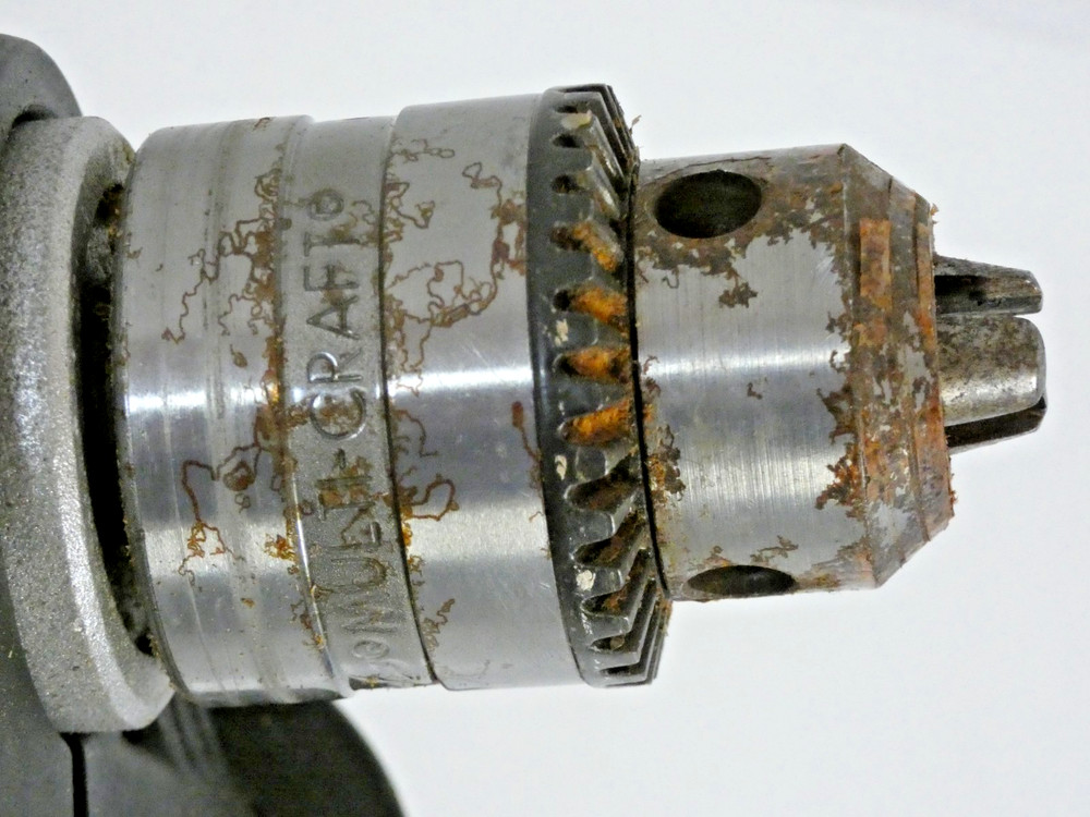 BLACK & Decker 1/2" Drill Model #DR500 Jacobs Keyed Chuck 5A Var Spd Rev TESTED