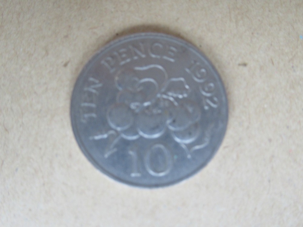 Guernsey 10 Pence Coin