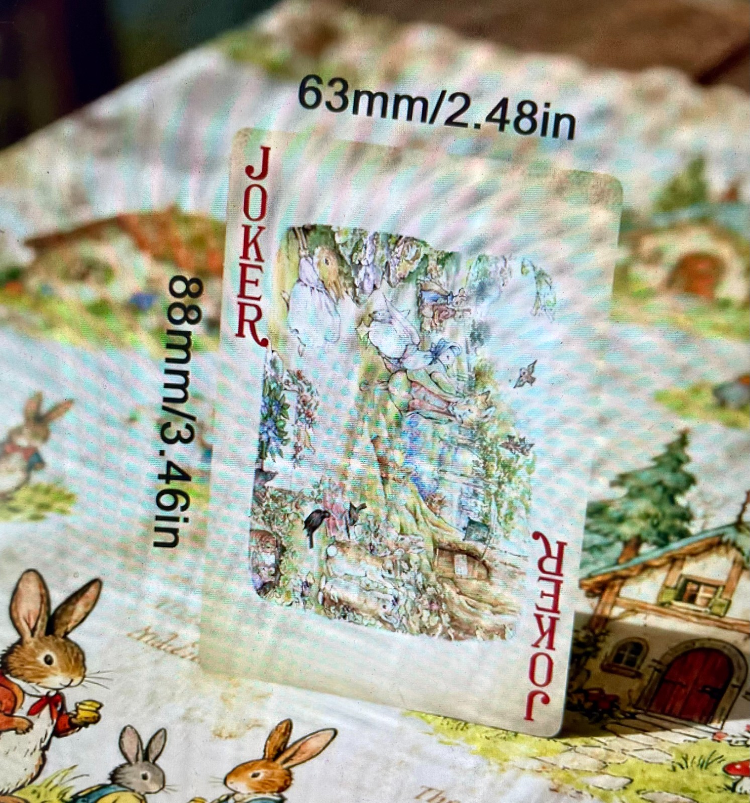 Easter Peter Rabbit Poker Poker Playing Deck of Cards X 2 Styles