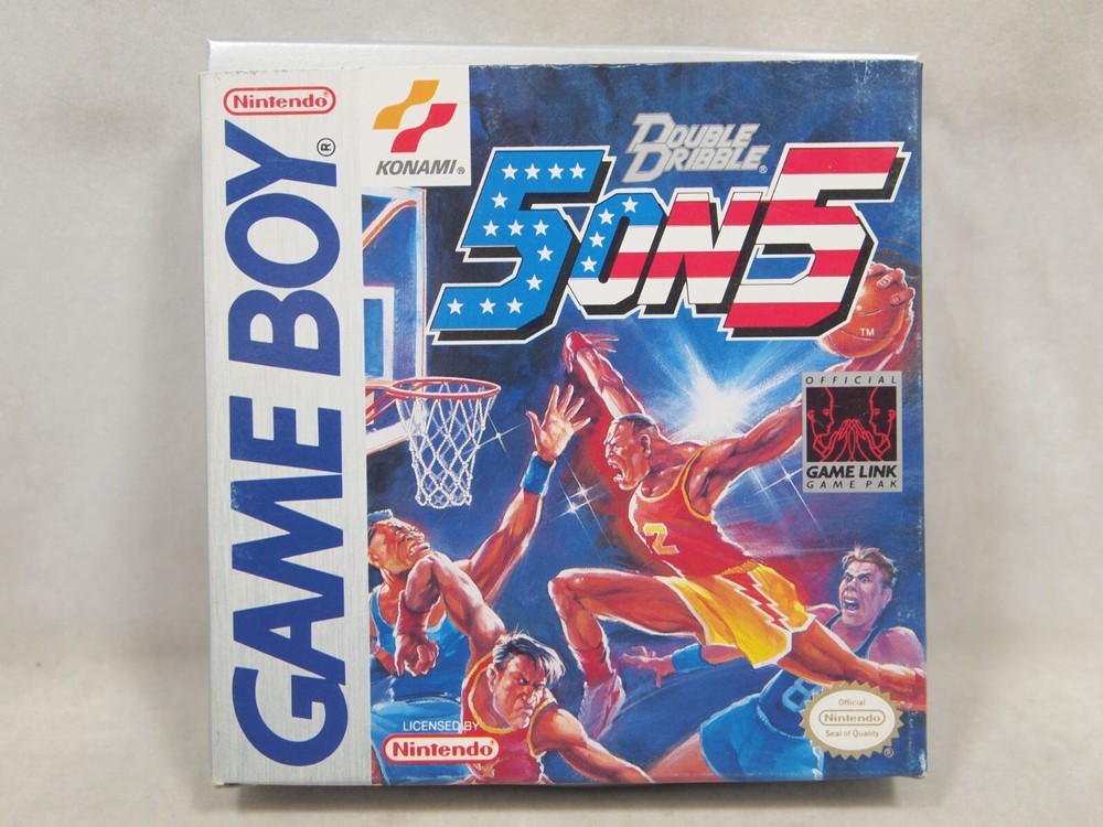 Double Dribble 5 on 5 (Nintendo Game Boy | GB) Authentic BOX ONLY