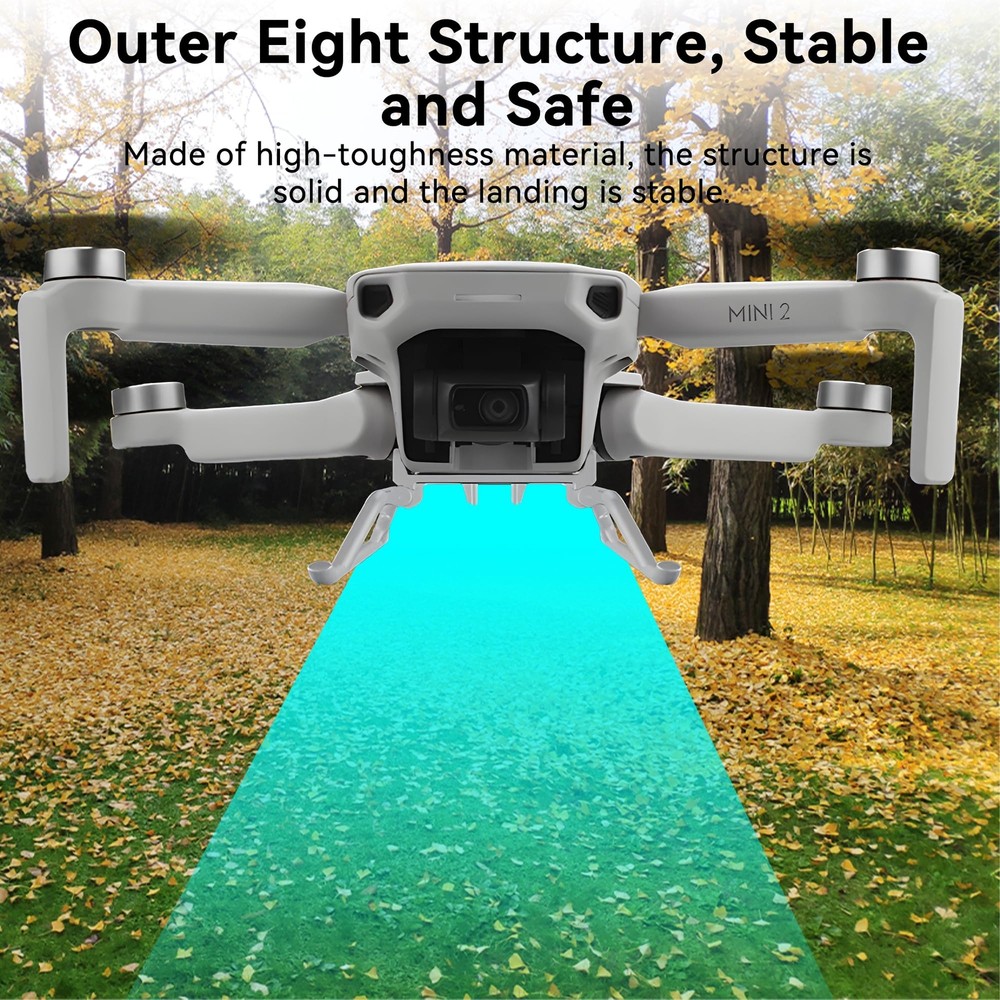 Foldable Drone Landing Gear – Quick-Release Extension for Mini 2 SE/Mini SE