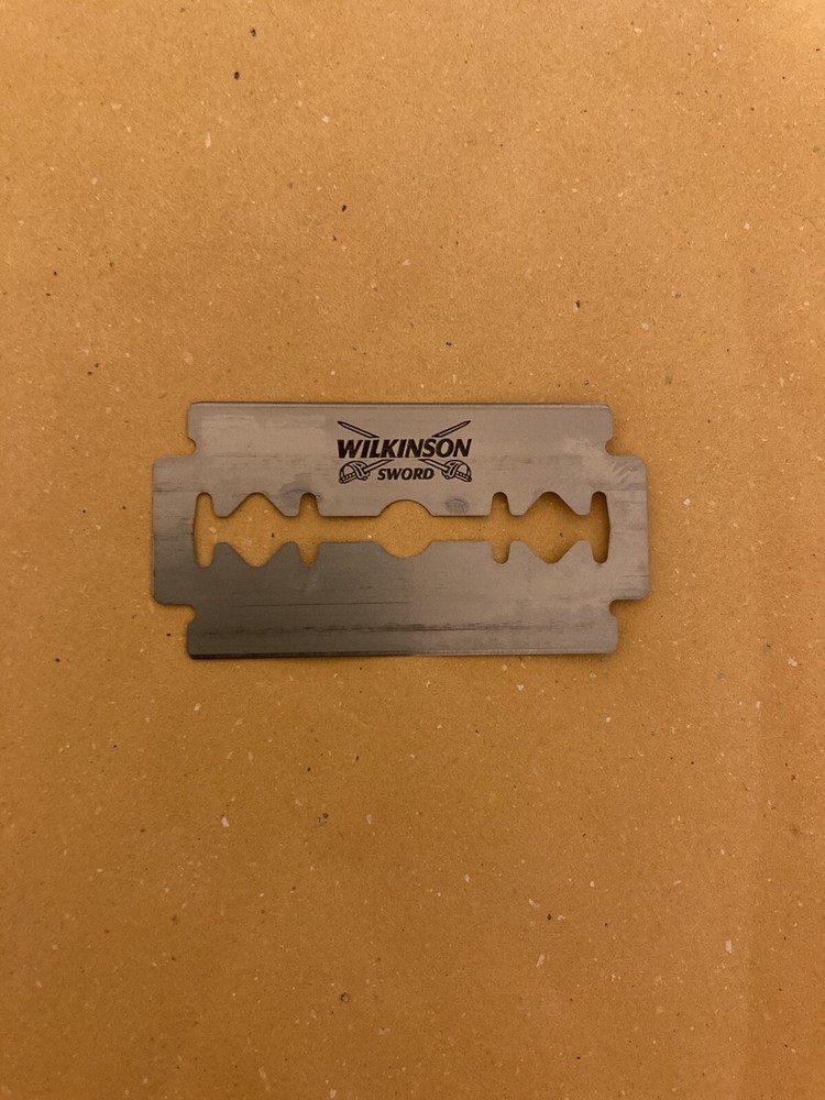 5 Double Edge Razor Blades, Wilkinson Sword