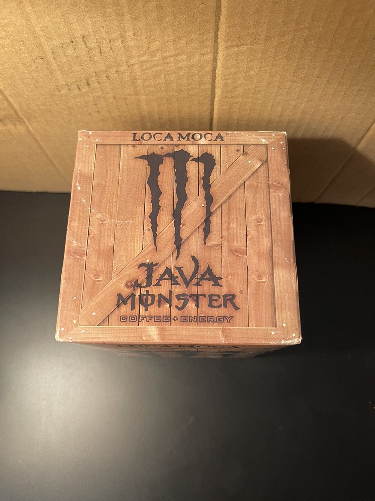 Monster Energy Java Loca Moca Full 4pk 12oz Cans SKU 0516