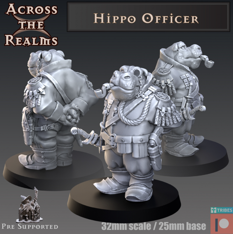 DnD Hippo Officer