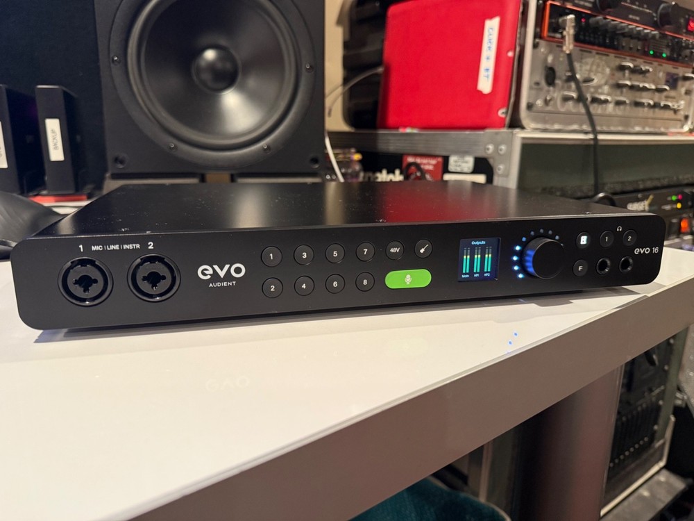 Audient EVO 16 - 24x24 USB Audio Interface in original box. Barely used
